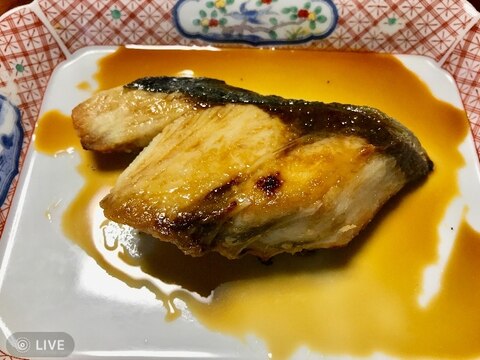 ブリの照り焼き